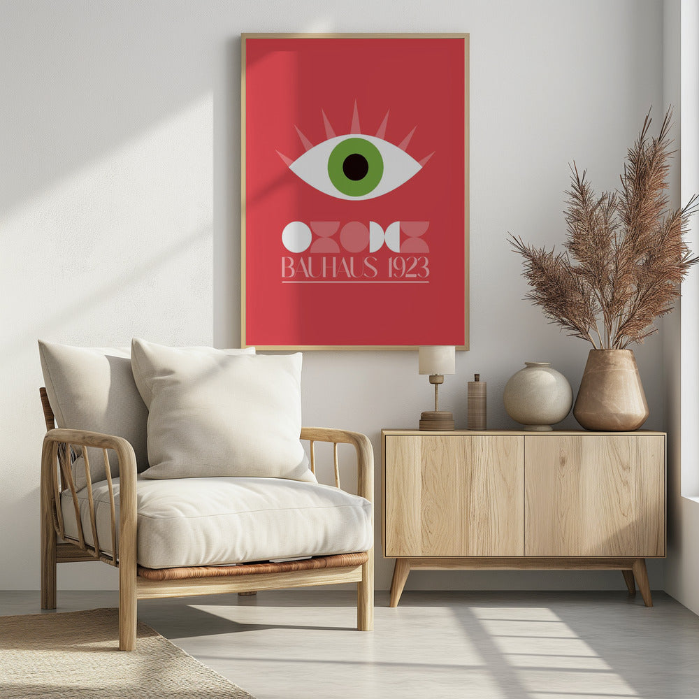 Bauhaus Goz - Poster / Art Print - interiör