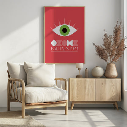 Bauhaus Goz - Poster / Art Print - interiör