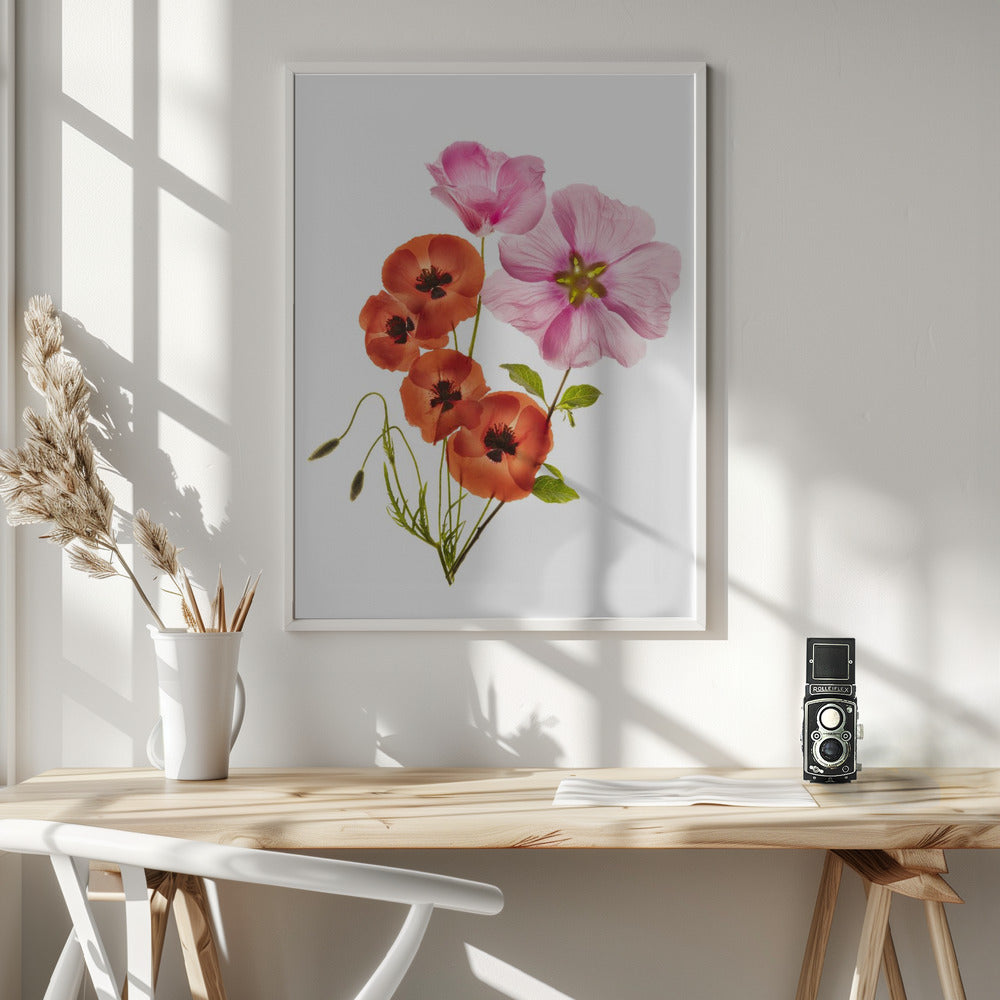 Flower composition III - Poster / Art Print - interiör