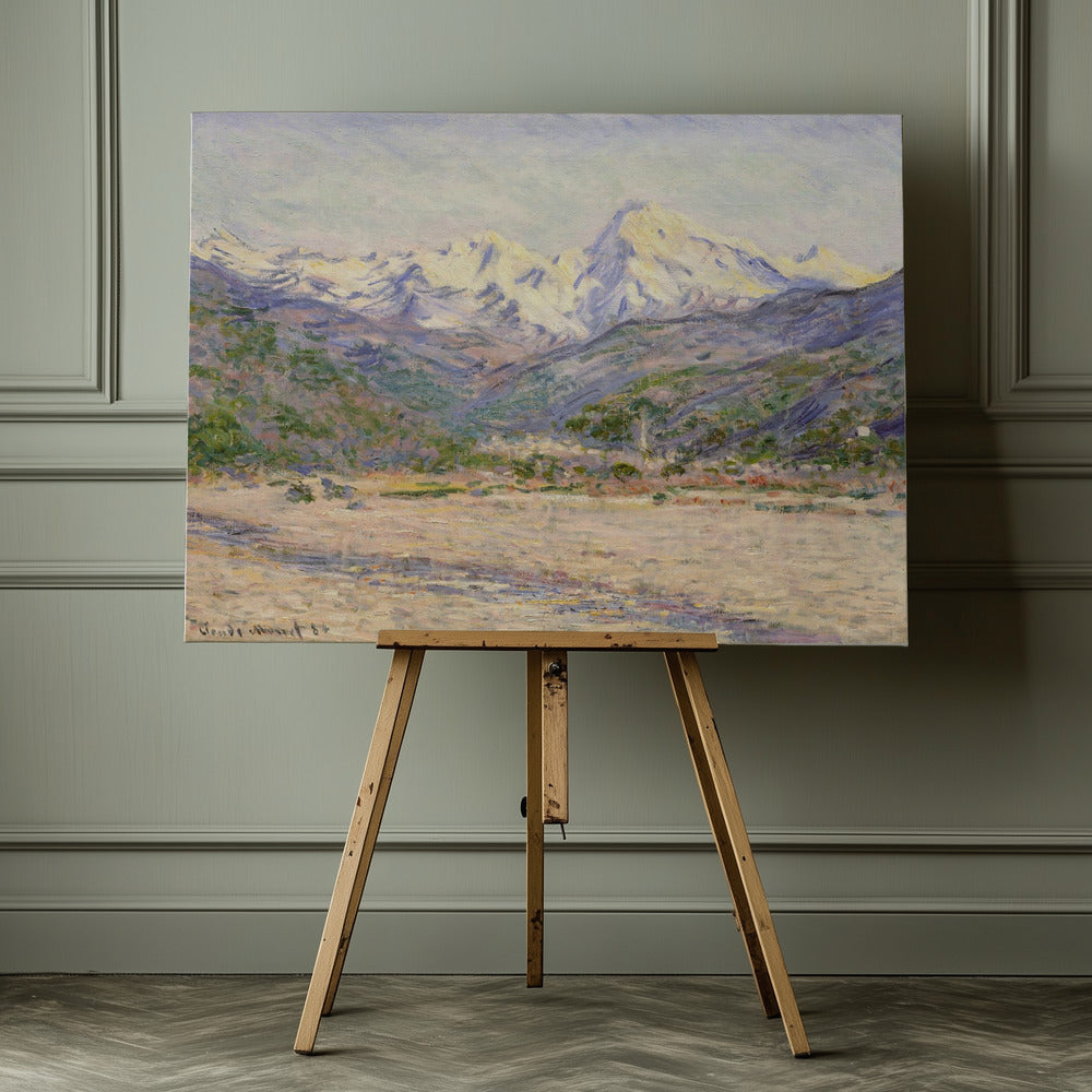 The Valley of the Nervia (1884) - Poster / Art Print - interiör