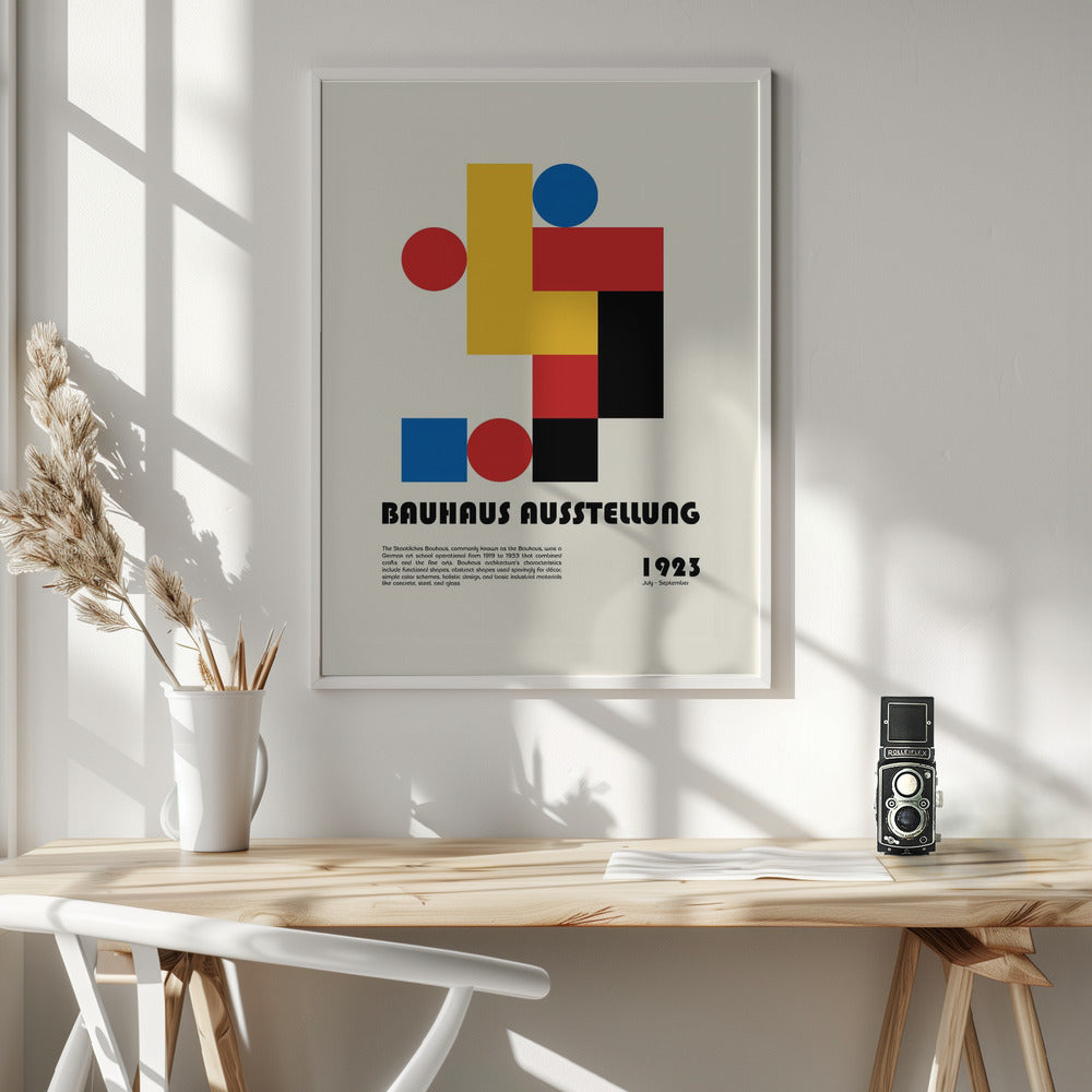 Bauhaus Ausstellung - Poster / Art Print - interiör