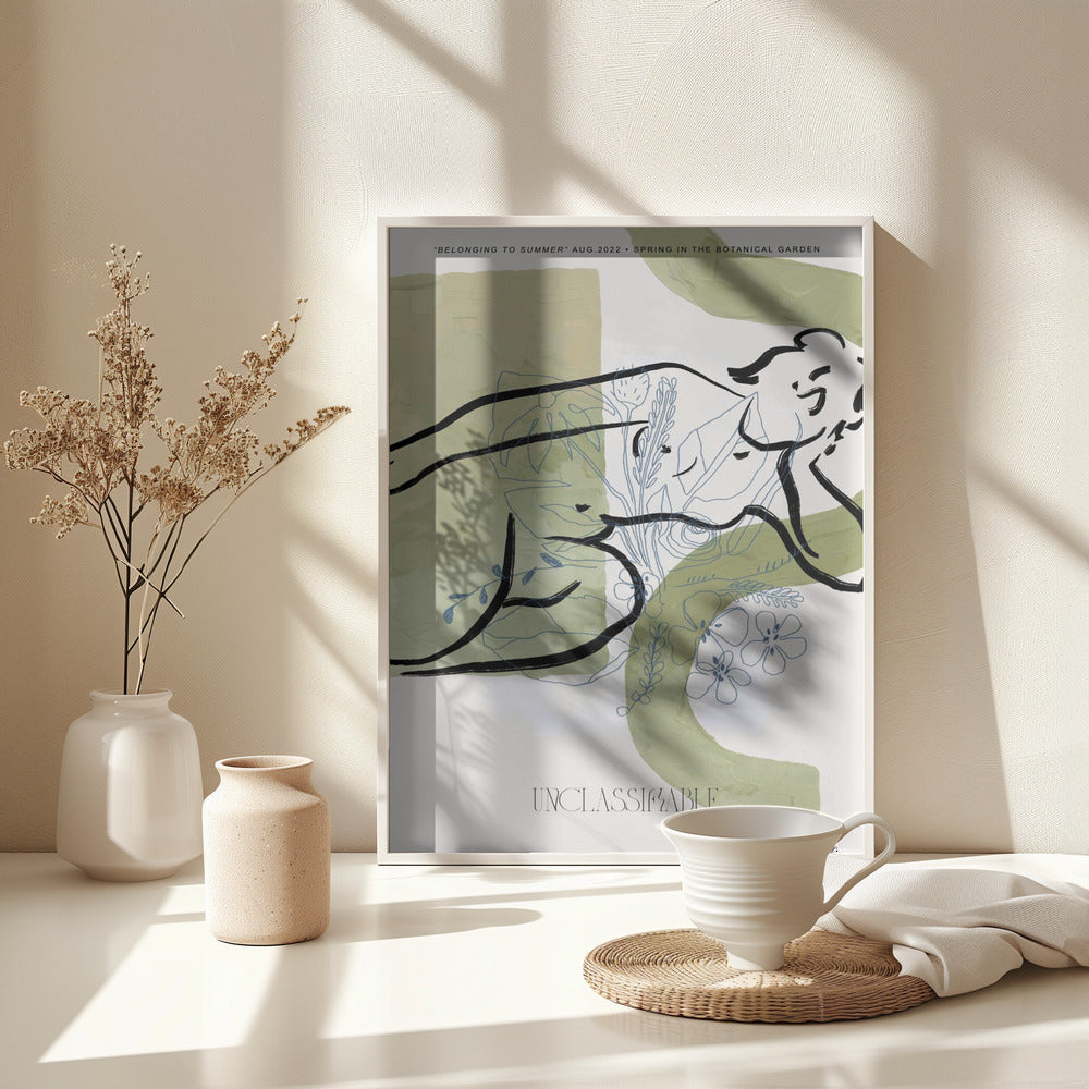 Légeret simple No 44 - Poster / Art Print - interiör