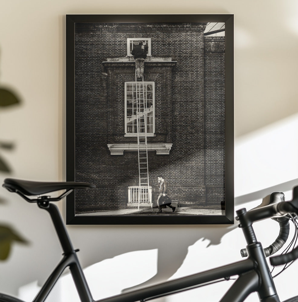 Long Ladder - Poster / Art Print - interiör