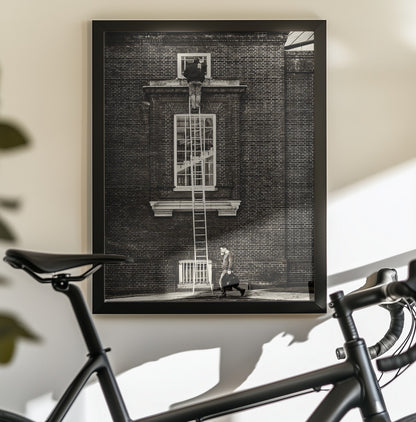 Long Ladder - Poster / Art Print - interiör
