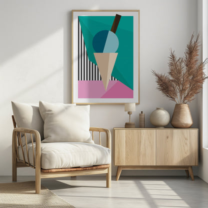 Ice Cream - Poster / Art Print - interiör