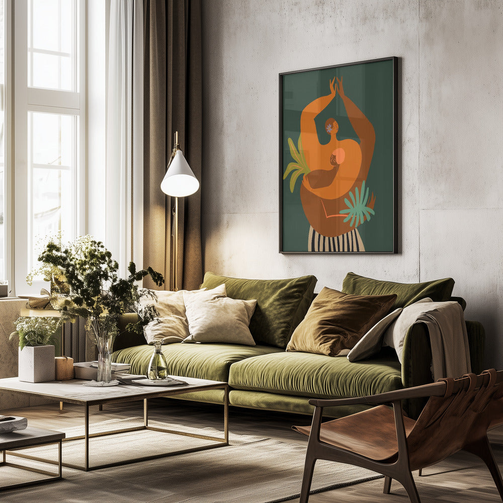 You and Me - Poster / Art Print - interiör