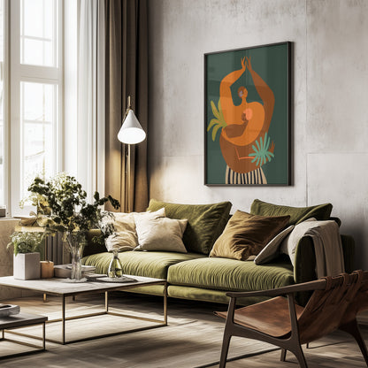 You and Me - Poster / Art Print - interiör