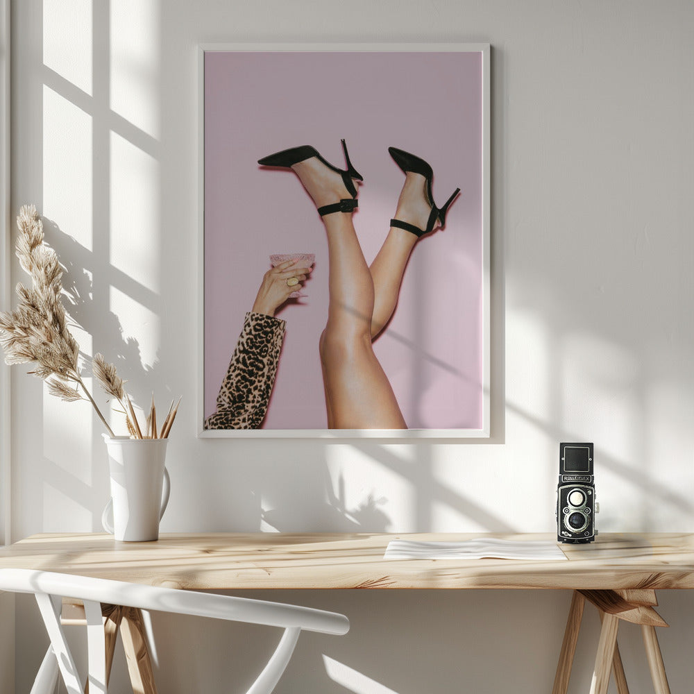 Cheers Leo - Poster / Art Print - interiör