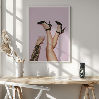 Cheers Leo - Poster / Art Print - interiör
