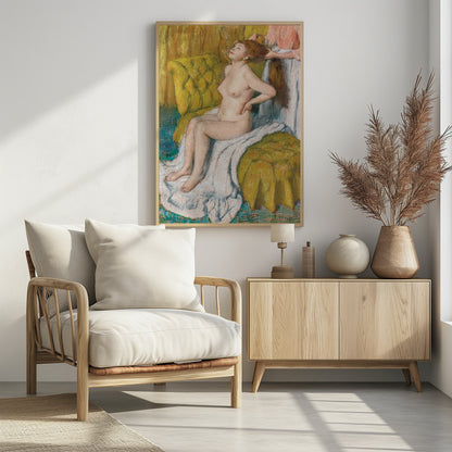 Nude Lady With Breast Showing - Poster / Art Print - interiör