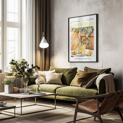 Limoncello - Poster / Art Print - interiör