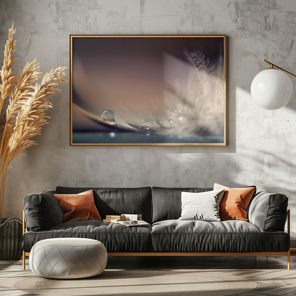 Stories of Drops - Poster / Art Print - interiör