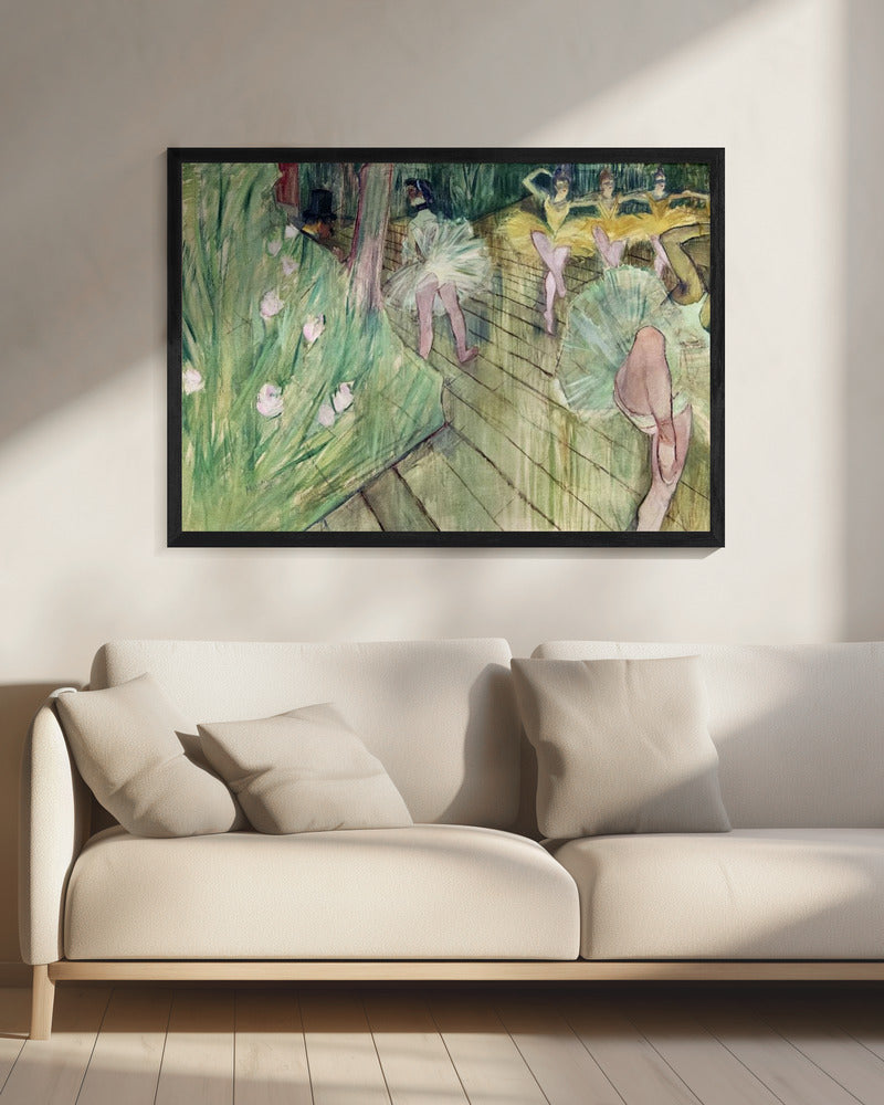 Ballet Scene (1886) - Poster / Art Print - interiör