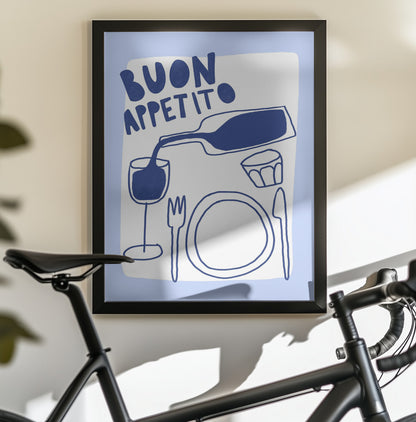 Buon Appetito - Poster / Art Print - interiör