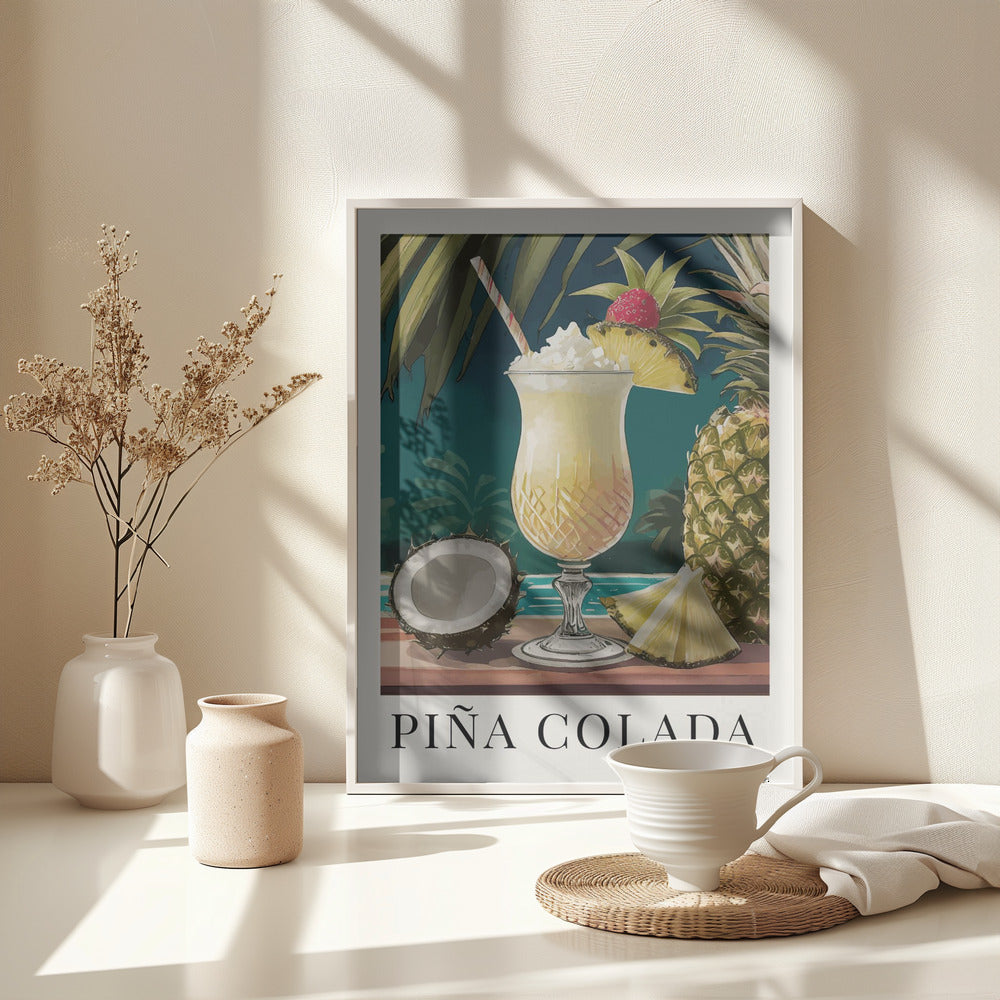 Pina Colada - Poster / Art Print - interiör
