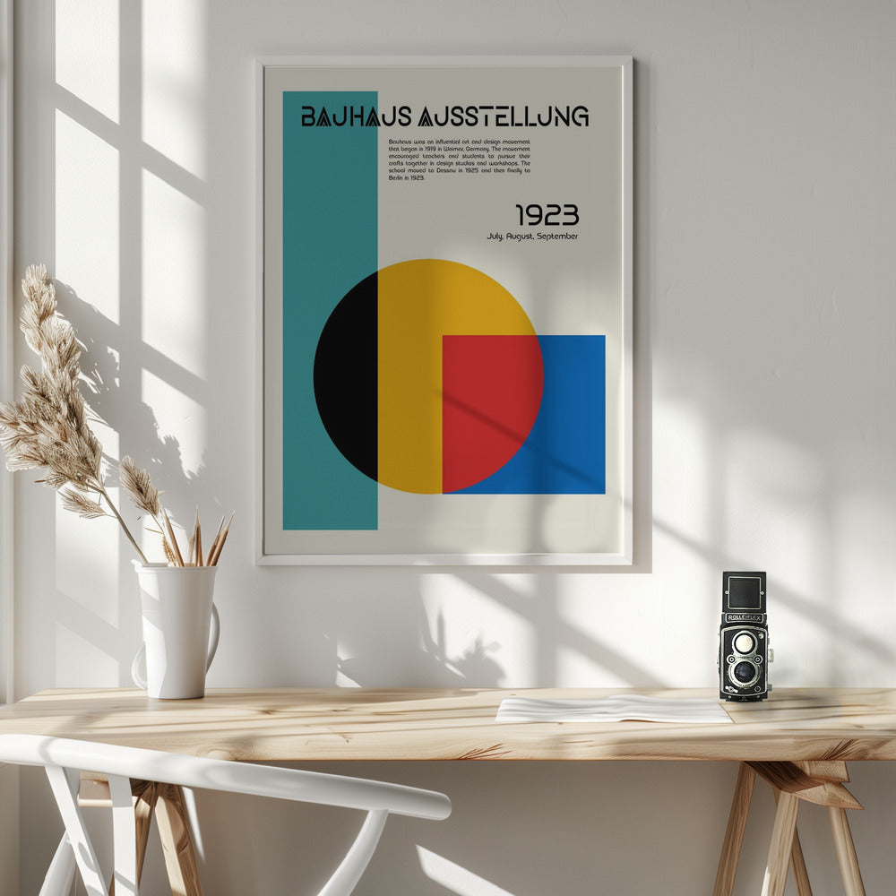 Bauhaus Ausstellung - Poster / Art Print - interiör