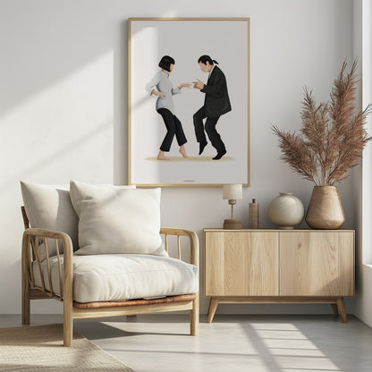 Pulp Fiction - Poster / Art Print - interiör
