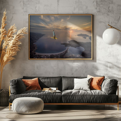 Freefalling with Guillaume Galvani - Poster / Art Print - interiör