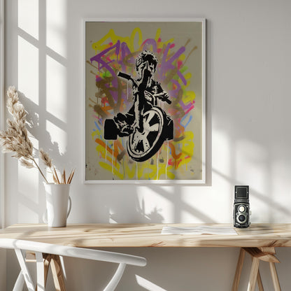 Fuck war - Poster / Art Print - interiör