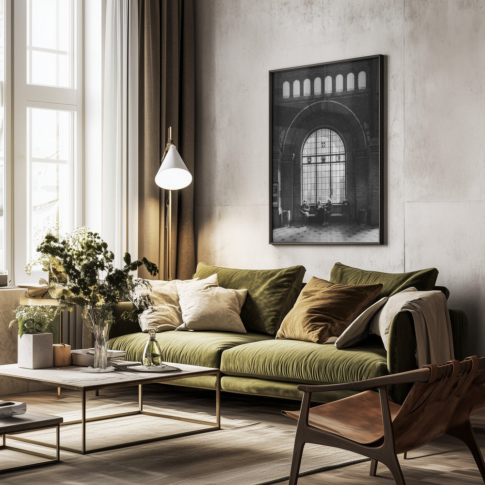 København Hovedbanegård - Poster / Art Print - interiör