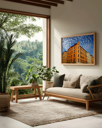 Big house - Poster / Art Print - interiör