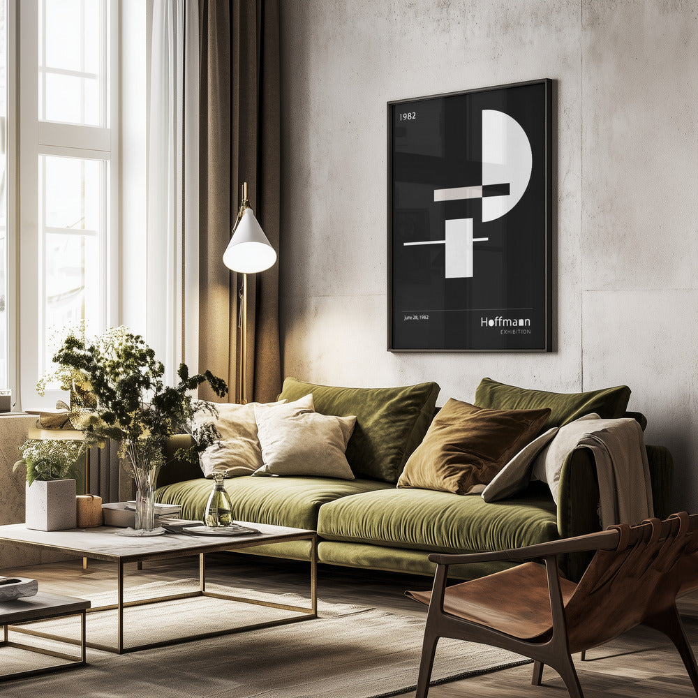 1982 Graphic - Poster / Art Print - interiör