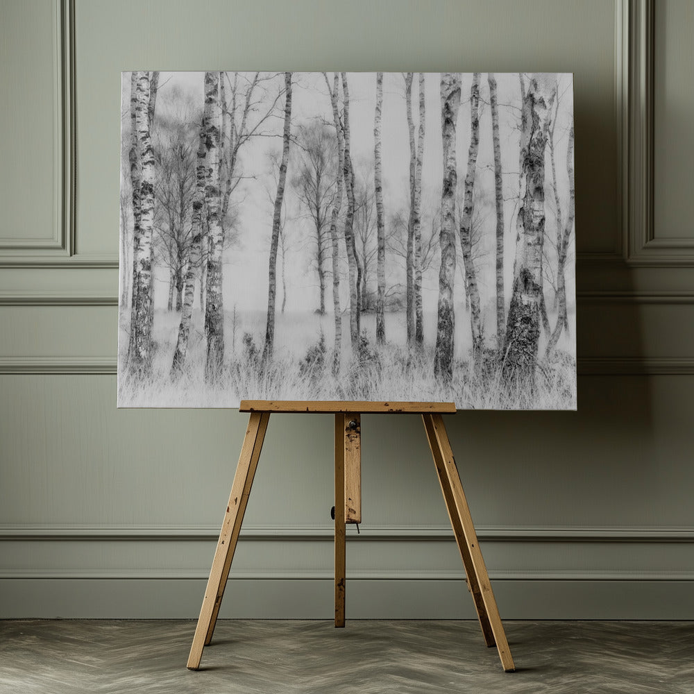 Black and white - Poster / Art Print - interiör