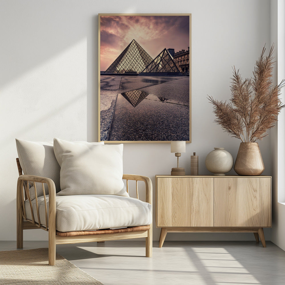 Triangular value - Poster / Art Print - interiör