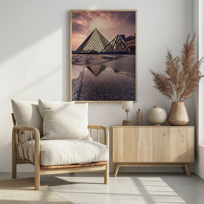 Triangular value - Poster / Art Print - interiör