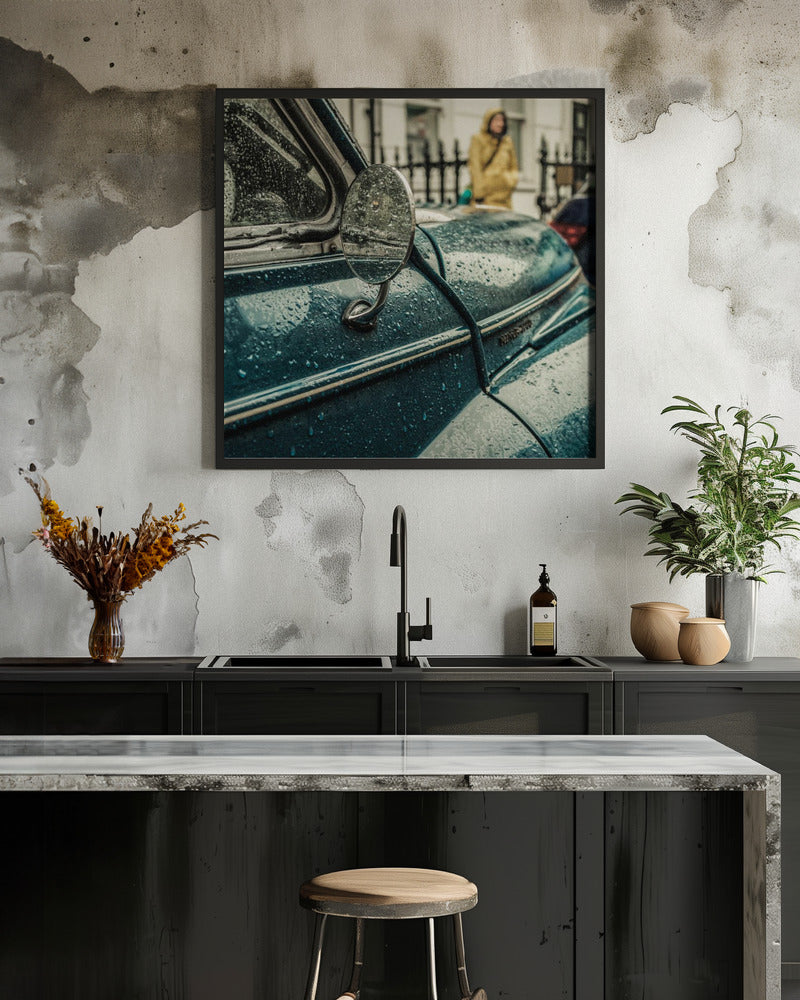 London Rain - Poster / Art Print - interiör