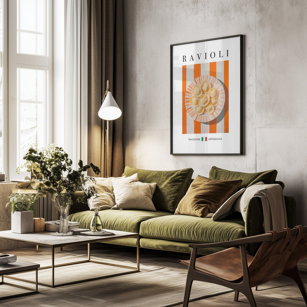 Ravioli - Poster / Art Print - interiör