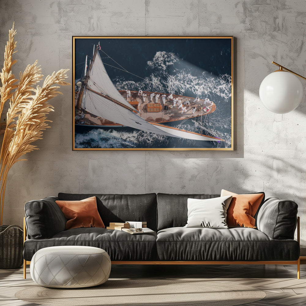 Above Moonbeam - Poster / Art Print - interiör