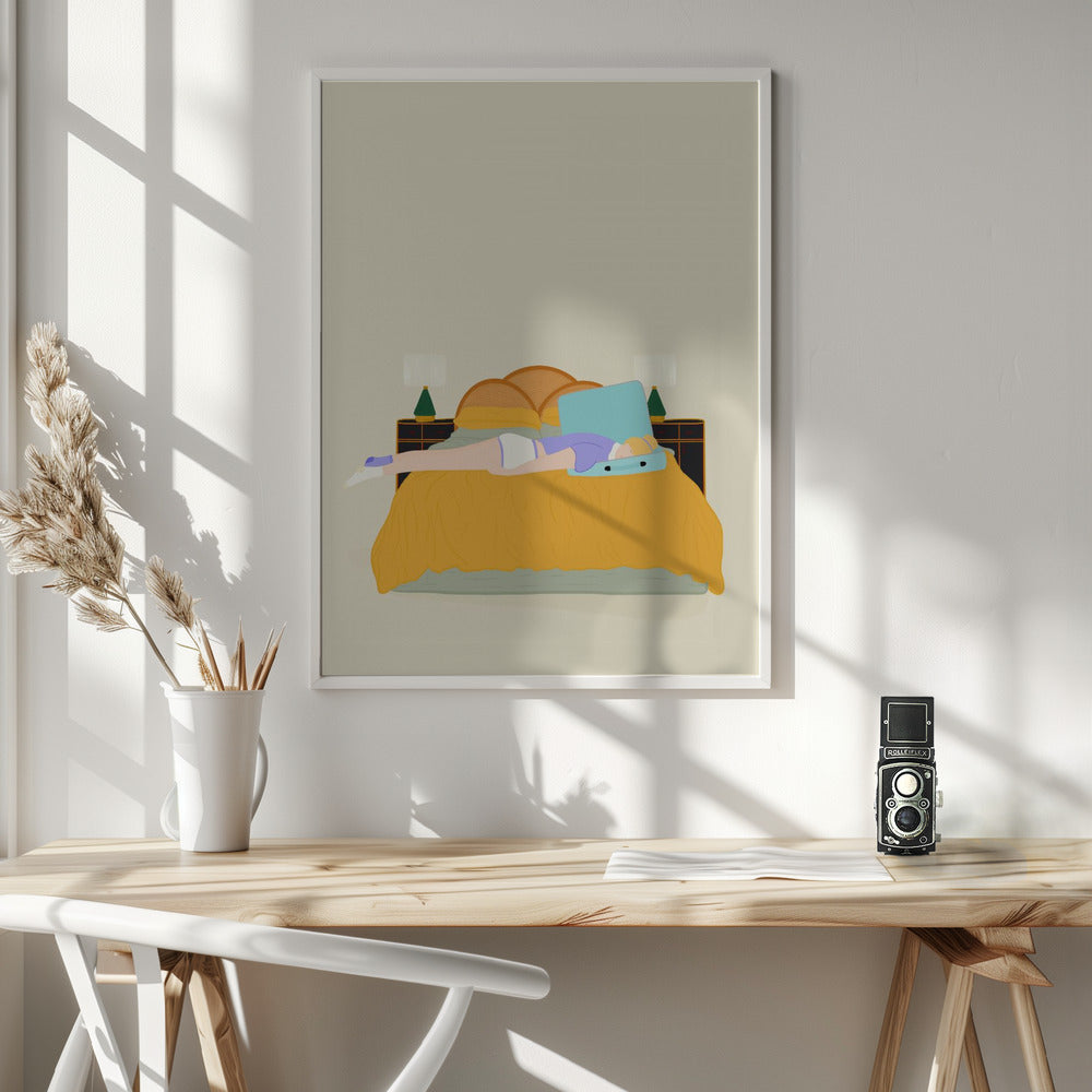 Digital Nomad - Poster / Art Print - interiör