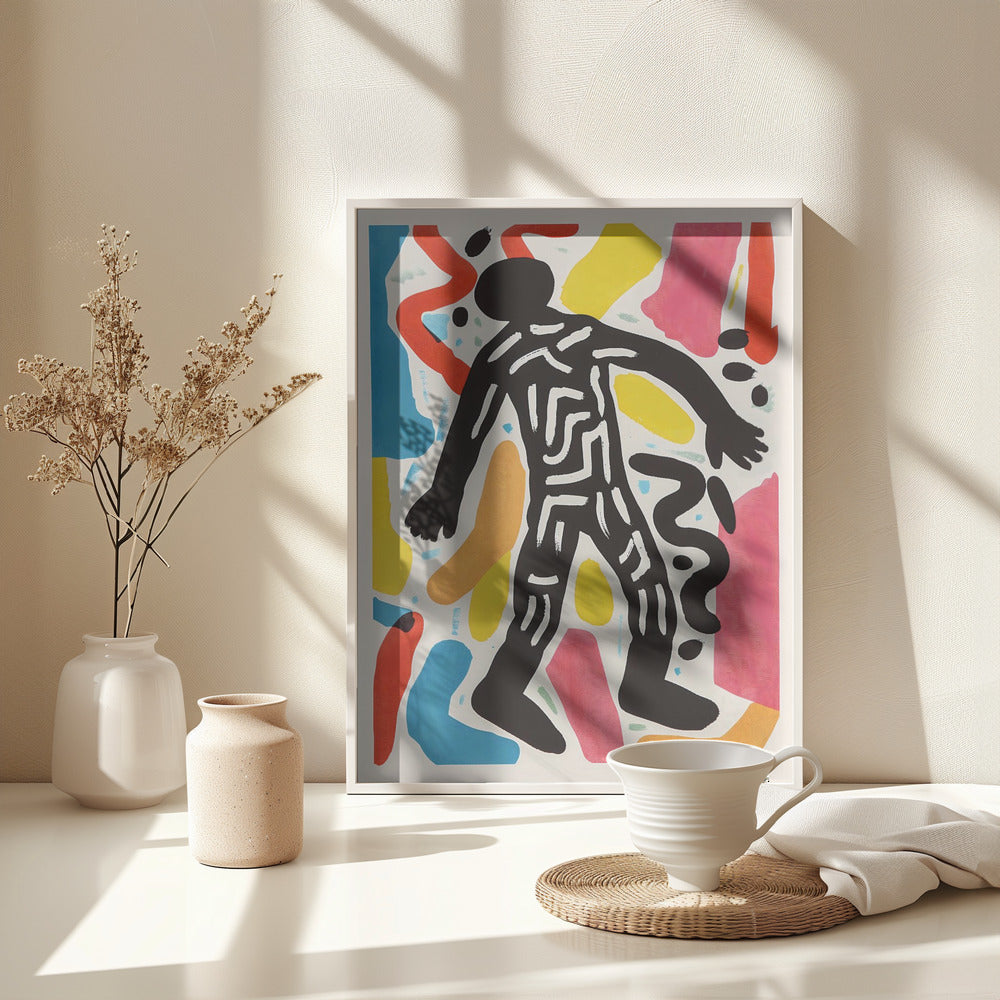 At the Crime Scene - Poster / Art Print - interiör