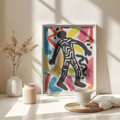 At the Crime Scene - Poster / Art Print - interiör