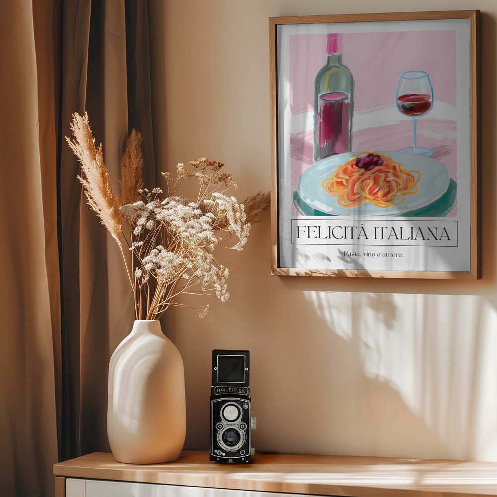 Felicitá Italiana - Poster / Art Print - interiör