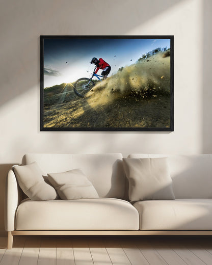Downhill - Poster / Art Print - interiör
