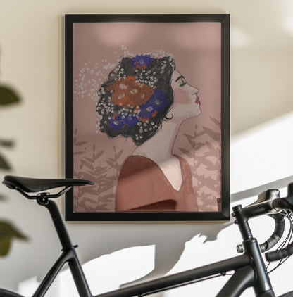 Summer Night - Poster / Art Print - interiör