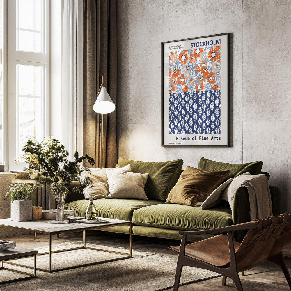 Museum of Fine Arts Stockholm - Poster / Art Print - interiör
