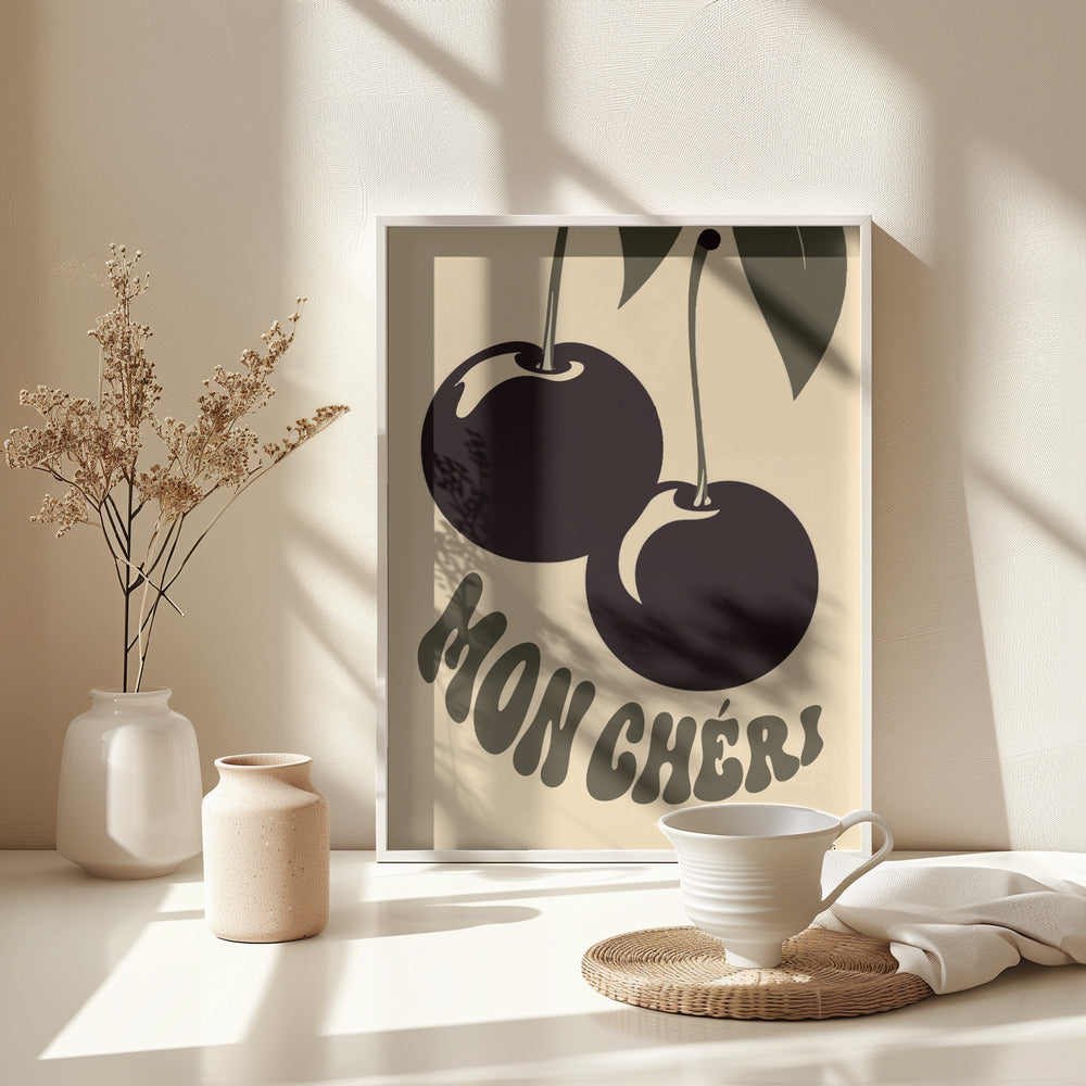Mon Cheri - Poster / Art Print - interiör