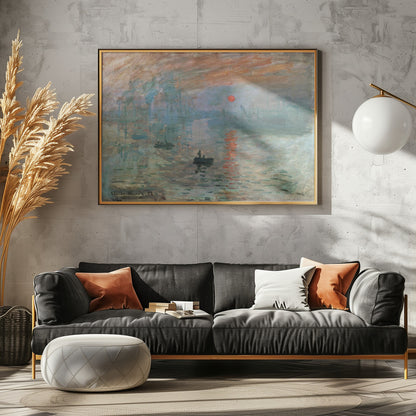 Sunrise 1872 - Poster / Art Print - interiör
