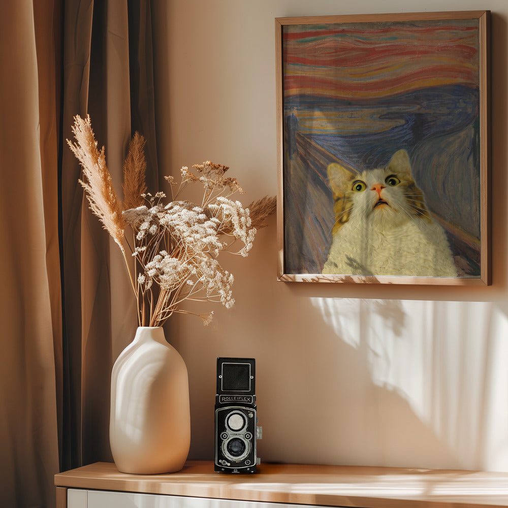 The Meow 02 - Poster / Art Print - interiör