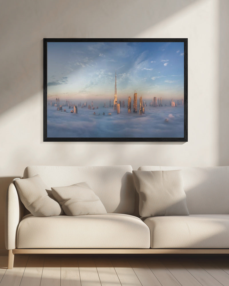 Sinking in fog - Poster / Art Print - interiör