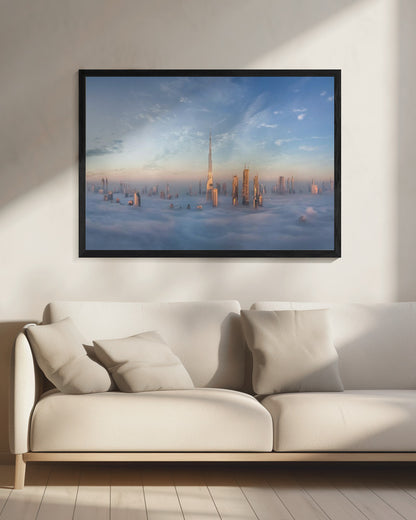 Sinking in fog - Poster / Art Print - interiör