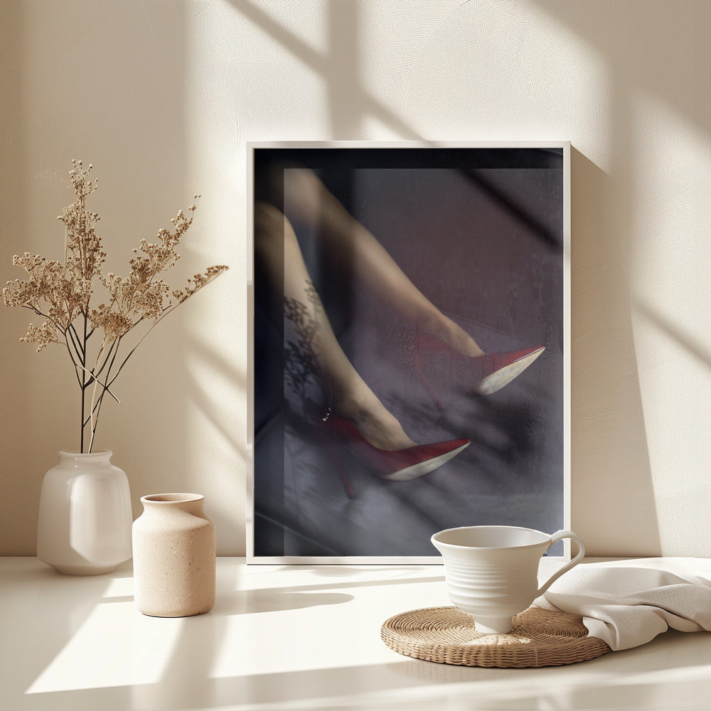 AFTERNOON COFFEE - Poster / Art Print - interiör