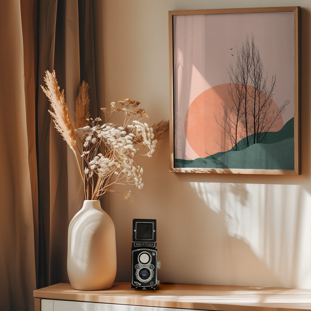 Sunset Memories - Poster / Art Print - interiör