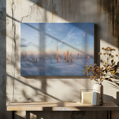 Sinking in fog - Poster / Art Print - interiör