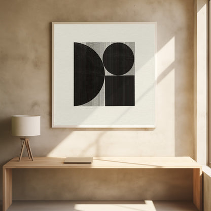 Paper Object No7 - Poster / Art Print - interiör