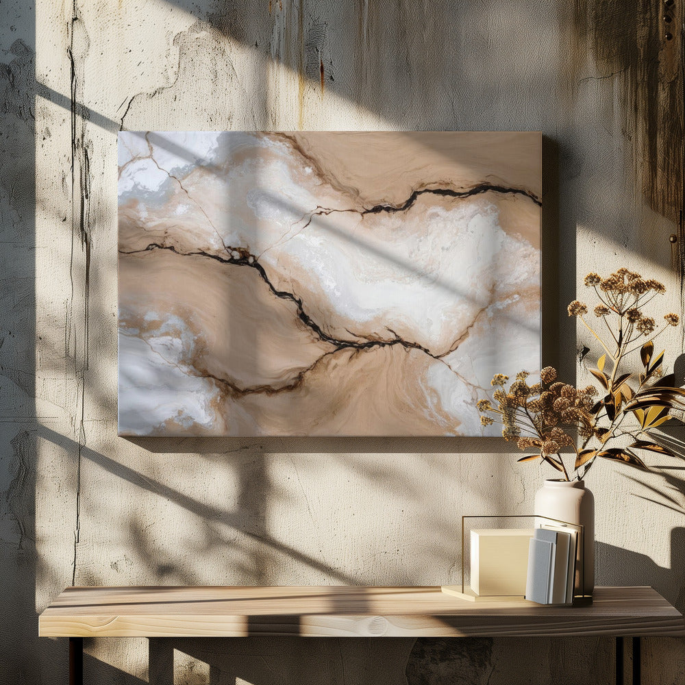 Striated Fractures - Poster / Art Print - interiör