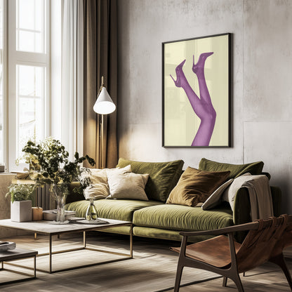 Kick Up Your Heels #05 - Poster / Art Print - interiör